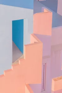 Teresa Freitas, Pink Blue Maze, 2019