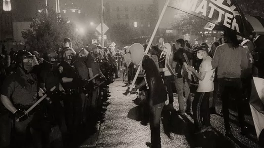AMBER JAMES. It had started pouring rain and we'd been out in it for a while. One of our popular chants that night was, "If he can die in the snow, we can stand in the rain", since Prude died in the streets in March during winter.