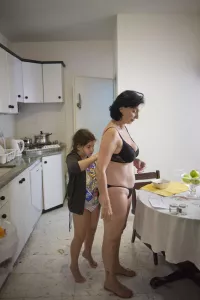 Elinor Carucci. "Grandma's bra", 2012.