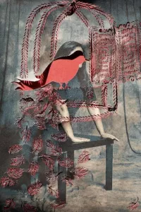 SUJATA SETIA, “ कै़द-ए-क़फ़स ” (PRISONER OF THE PRISON), 2023